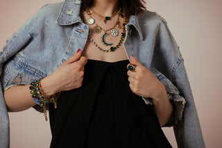 Erina Bracelet in Blue / Green Mix