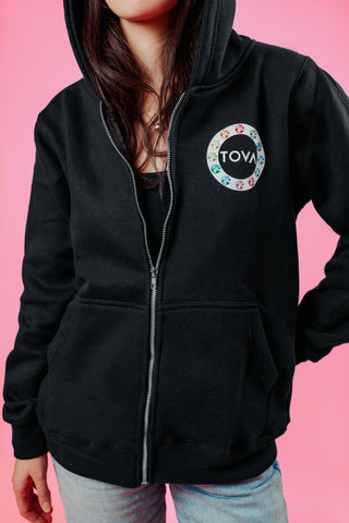 TOVA Hoodie in Black