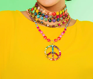 Collier à maillons en or antique POP
