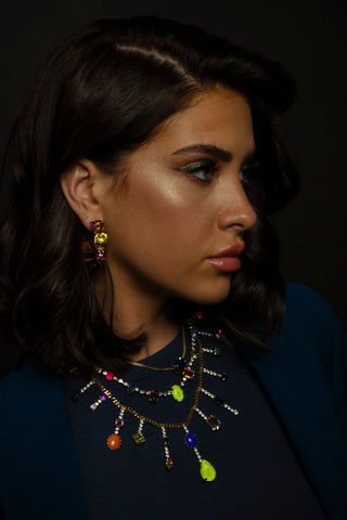 Rubin Necklace in Earth, Wind & Fire