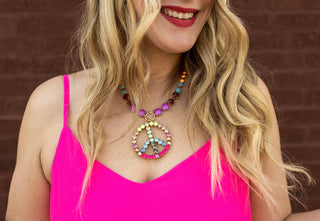 Peace POP Necklace