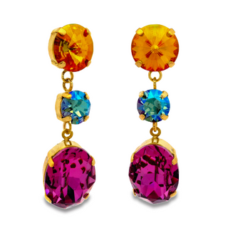 Medora Earrings in Antique Gold Bohemian Wonderland