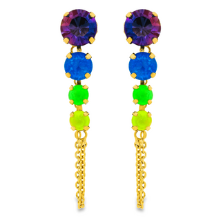Gabrielle Earrings in Neons