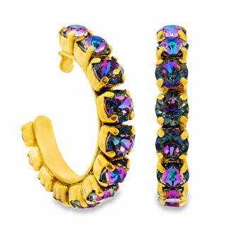 Boucles d'oreilles créoles Jubilé