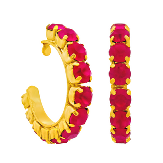 Boucles d'oreilles créoles Jubilé
