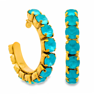 Boucles d'oreilles créoles Jubilé