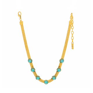 Kirsten Necklace in Light Turquoise Matt