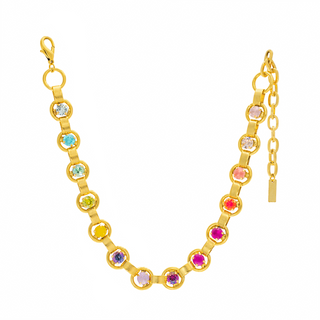 Collier à maillons en or antique POP