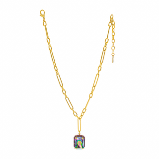 Collier Mini Soleil en Ombre Dorée