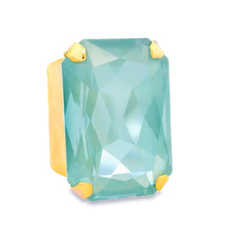 Mini Soleil Ring in Agave Ignite