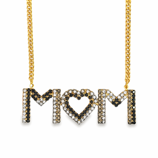 MOM Necklace in Metallics