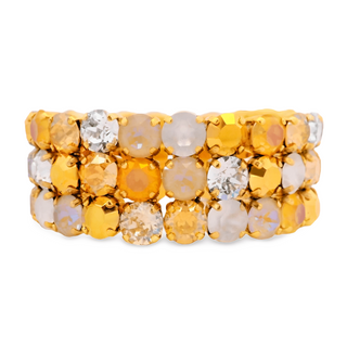 Olivia 3 Strand Stretch Bracelet in Candy Glam