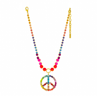 Collier Peace POP en pastèque