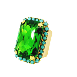 Mini Soleil Ring with Trim