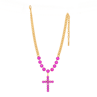 Sofitella Necklace in Ultra Orchid