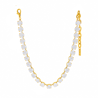 The Sofia Necklace in White Matt