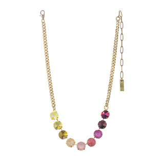 Mini Sofia Necklace in Pink Ombre