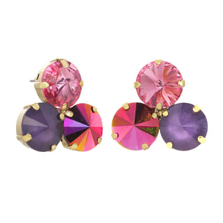 Reya Earrings in Berries