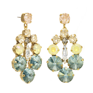 Leonie Earrings in Champagne