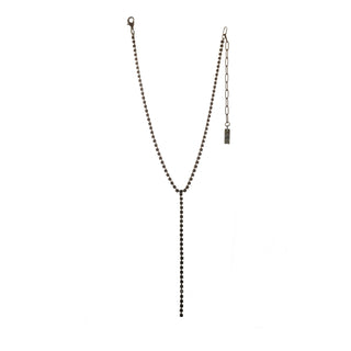 Kassandra Necklace in Gunmetal