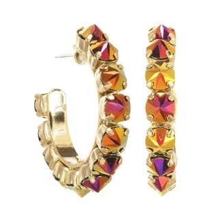 Boucles d'oreilles créoles Jubilé