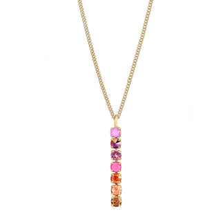 Monogram Necklace in Colors