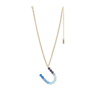 Monogram Necklace in Colors