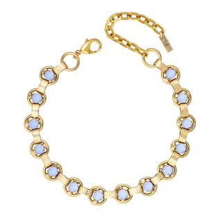 Collier à maillons aux couleurs électriques