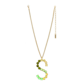 Monogram Necklace in Colors