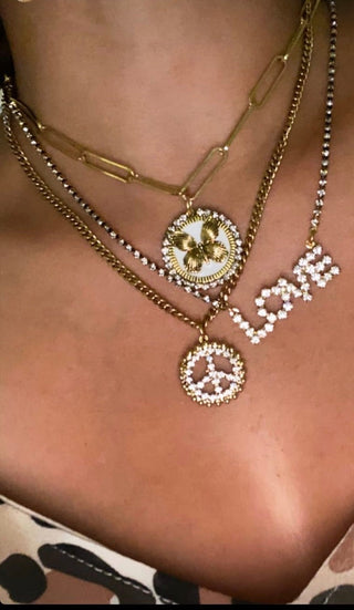 Peace Out Necklace