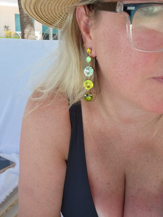 Raney Earrings in Antique Gold