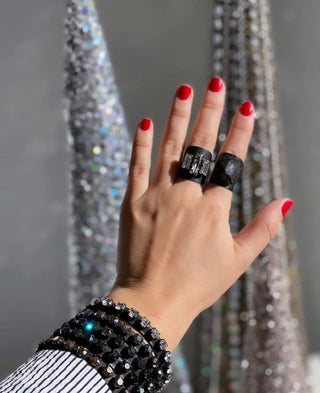 Kelly Cuff Metallic Stack