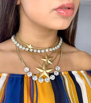 Oakland Necklace in Gold