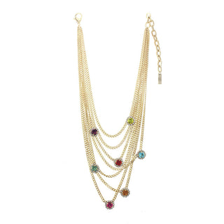 Neck Mess Necklace Rainbow