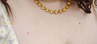Oakland Necklace in Gold IN ALL THE COLORS