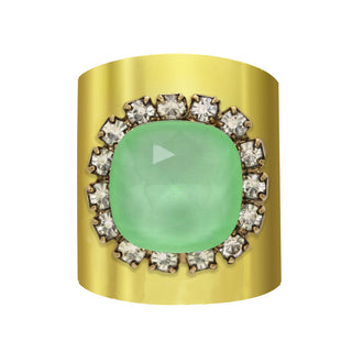 Sydney Square Ring Antique Gold