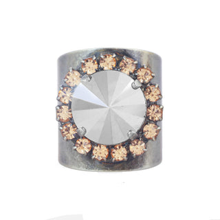 Jacci Ring In Antique Silver