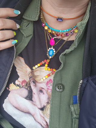 Milli Necklace in Electrics
