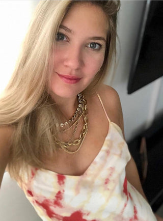 Oakland Necklace in Gold
