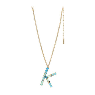 Monogram Necklace in Colors