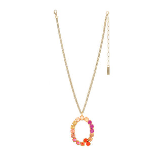 Monogram Necklace in Colors