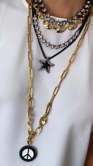 Collier Trentley Métallisé