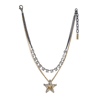 Collier Multi II étoiles superposées