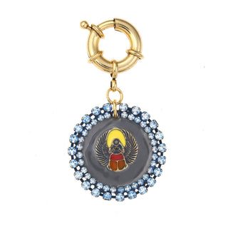 Scarab Denim Charm