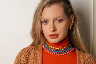 Oakland Necklace in Gold MORE COLORS