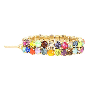 Mini bracelet extensible Olivia à 2 rangs