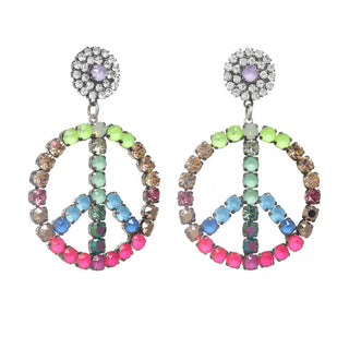 Boucles d'oreilles Paix ou Buste