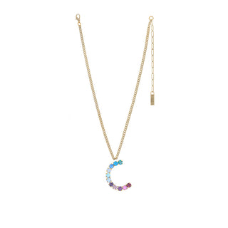 Monogram Necklace in Colors