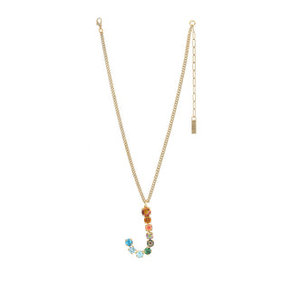 Monogram Necklace in Colors