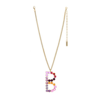 Monogram Necklace in Colors